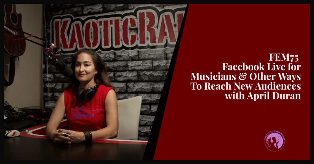 facebook live for musicians and other ways to reach new audiences