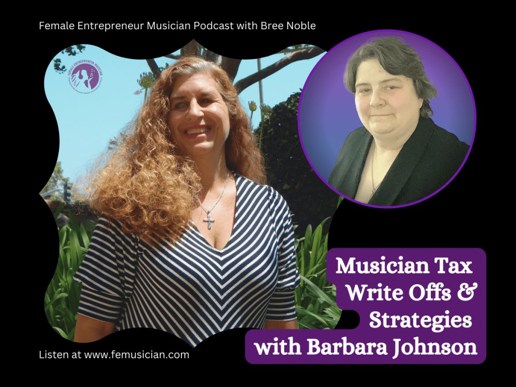 musician tax write offs and strategies